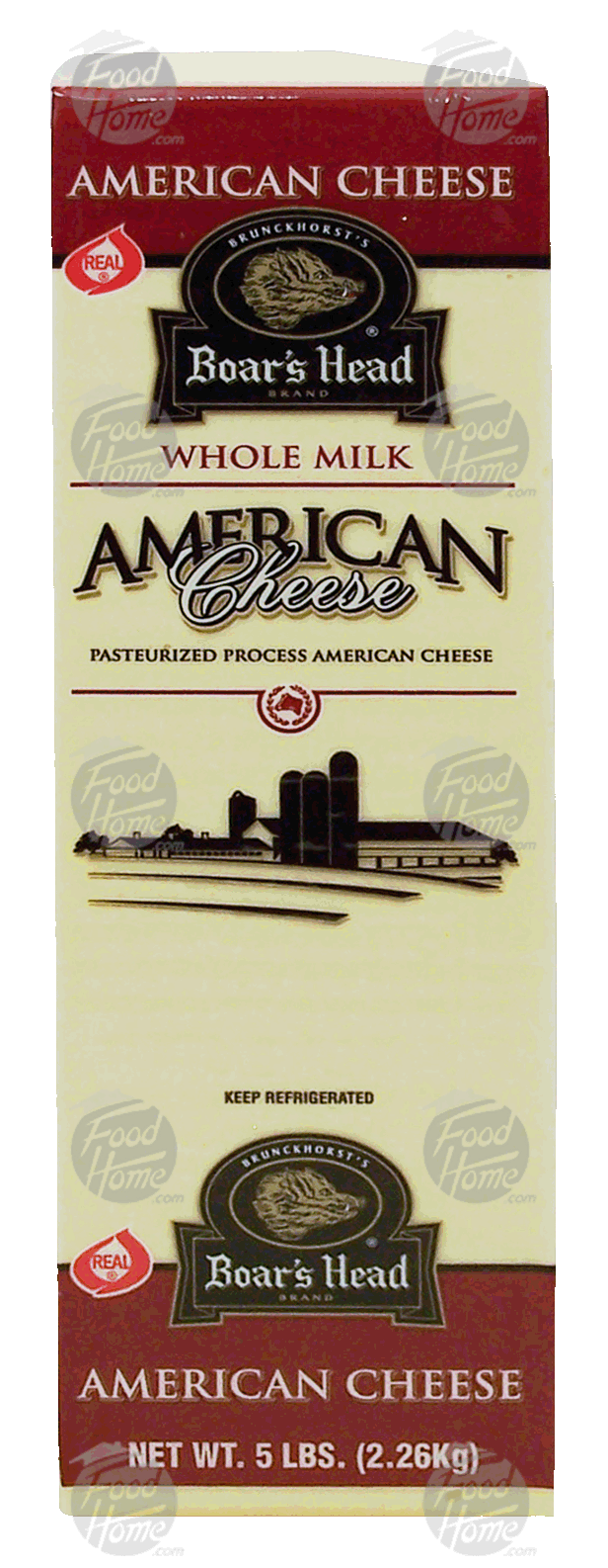 Boar's Head Brunckhorst's american cheese, white, whole milk Full-Size Picture